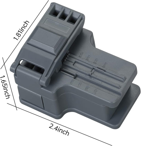 Fiber Cleaver - Mini High Precision Cutting Tool for Fiber Termination with 12 Cleaving Spots...