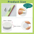 Fridge Magnets, Strong Magnets, 10 Pcs Small Magnets Refrigerator Magnets for Whiteboard, Heavy Duty Magnets, Mini Magnets, Cute Round Decorative ...