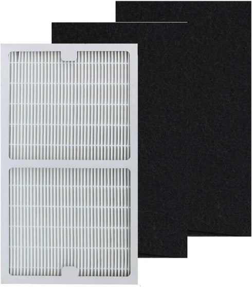 Filters C Compatible Idylis Air Purifier IAP-10-200 & IAP-10-280, Part # IAF-H-100C - 1 pcs HEPA Filter & 2 Carbon Filters...