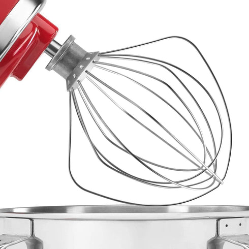 KN256WW 6 QT Wire Whip Stainless Steel for KitchenAid Stand Mixer Accessory Replacement, Egg Cream Stirrer, Cakes Mayonnaise Whisk...