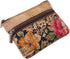 Eco-friendly Natural Cork Coin Purse, Boshiho Mini Coin Change Wallet Credit Card Holder Zipper Pouch Vegan Wallet with Key Ring Keychain (Multi F...