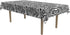 Zebra Print Plastic Tablecover...
