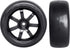 PreGlued 12mm Hex Wheel Rims & OD 2.56" Rubber Tires for 1/10 On-Road Touring Car Drift for Traxxas 4tec 2.0 3.0 Tamiya TT02 TT01 HPI RS4 Wltoys 1...