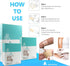 AWD Medical Bordered Silicone Foam Dressing - Waterproof Bedsore Silicone Bandages - Absorbent, Wound Dressing First Aid Bandage for Wound Care - ...