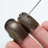 6 Pack Sewing Thimble Finger Protector, Adjustable Finger Metal Shield Protector Pin Needles Sewing Quilting Craft Accessories(2 Sizes)...