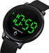 Sport Watch, Fashion Touch LED Digital Watch Outdoor 50M Waterproof Rubber Bands Wristwatch for Men Women Teens Students (Black-LED touch)...