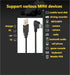 90 Degree Mini USB Cable Angle Mini 5pin USB B Male to USB 2.0 Male Data Sync Charging Extension Cable for GPS Dash Cam Black Left Angle 4.9FT......