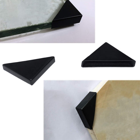 UoYu Corner Protectors- 20 Pcs Shape Triple-cornered Glass Table Corner Protector Cushion (6mm x 50mm)...