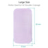 Burp Cloths for Baby Girls Organic Cotton Large Burp Clothes Extra Absorbent Soft Burping Rags Spit Up Cloth Sets for Newborns 8 Pack...