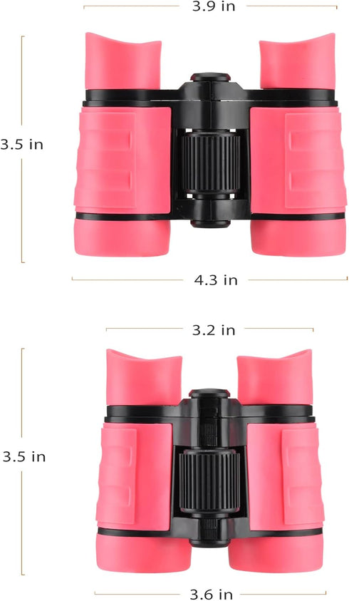 Syxspecial Kids Binoculars Boys Toddler, Binoculars for Kids 3-12 Years Boys and Girls, Toy Binoculars Gifts for Kids 3-5 for Bird Watching, Educa...