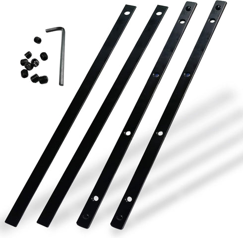 Guide Rail Connector Set P-20177 for Makita Track Saw Long Cuts? Also Compatible with Festool, Fit for DeWalt in Integrated Guide Rail T-Slots for...