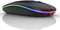 Bluetooth Mouse for iPad MacBook Air MacBook Pro iPad Pro Air Mac iMac Pro Laptop/Desktop/Computer/ Win8/10/11 Rechargeable (BT5.2+BT3.0+2.4GHz/US...