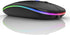 Bluetooth Mouse for iPad MacBook Air MacBook Pro iPad Pro Air Mac iMac Pro Laptop/Desktop/Computer/ Win8/10/11 Rechargeable (BT5.2+BT3.0+2.4GHz/US...