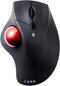 SANWA Bluetooth Wireless Ergonomic Trackball Mouse, Optical Rollerball Mice, Programmable Silent Buttons, 40mm Trackball, 600/800/1200/1600 DPI, C...
