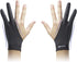 HUION Artist Glove, Free Size Drawing Glove for Graphics Tablet, Pen Display, Tracing Light Pad, Suitable for Right and Left Hand, Black, 1 Pack...
