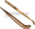 Rosenthal Collection – Curved Copper Tongs for Jewelry Pickle Pots – Precision Tweezers for Soldering, Acid Baths & Pickling Tools (8.5 inches)...