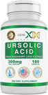 GENEX Ursolic Acid 300mg (180 Capsules) Ursolic Acid Sourced from Rosemary Extract - Non-GMO, Gluten Free, Vegetarian…...