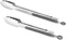 304 Stainless Steel Kitchen Cooking Tongs, 9" and 12" Set of 2 Sturdy Grilling Barbeque Brushed Locking Food Tongs with Ergonomic Grip, Grey...
