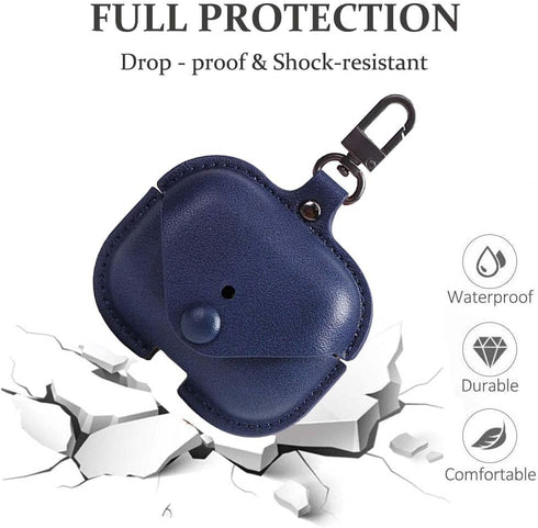 Genuine Leather Case Compatible with AirPods Pro Case 2nd/1st Gen (2023/2022/2019), VOMA Protective Cover for Apple AirPods Pro 2/Pro Wireless Cha...
