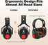 Ear Muffs For Noise Reduction, Professional SNR25db-SNR35db Noise Canceling Headphones, 360 Degree Shooting Ear Protection For Yard Work, Shooting...