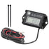 Digital Tiny Tachometer Tach Hour Meter Job Timer RPM Counter for Snowmobile Skis Motor Bike Go Kart Lawn Mower...