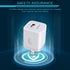USB Charger Cube, Wall Charger Plug, AILKIN 1A 1-Port USB Power Adapter Charging Station Box for Apple iPhone AC Cargardor Wall Outlet Multi 5 Pac...