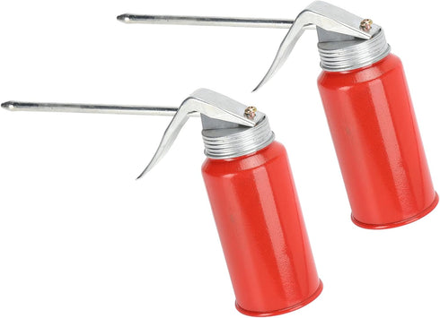 2 Pcs Oil Can Pump Oiler, Metal Pump Oil Can, 200ml Gun Oil Spray Can for Home Auto Motorcycles Applications...