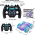 Remote Control Car,RC Stunt Cars Toy 360°Rotating Flips Racing Kids All Terrains Drift Cars with LED Controller,4WD 2.4GHz Double Side Monster Tru...