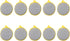 1pcs Durable Scrub Scouring Sponge Microfiber Scouring Scrubber Round Dish Washing Sponge Scrubber for Cleaning Dishes Pots,Random Color...