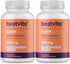 BESTVITE 5-HTP 200mg per Capsule (240 Capsules) (120 x 2) - No Stearates or Flow Agents - Gluten Free - Non GMO...