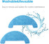 4PCS Replacement Mop Cloths Compatible with Coredy R750,R500,R550(R500+), R580, G800,G850 Robot Vacuum Mopping Cleaning Cloths Accessories...