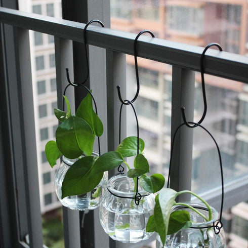 10 Pack 4.7 Inches Extra Large S Shape Hooks Heavy-Duty Metal Hanging Hooks Apply Kitchenware Bathroom Utensils Plants Towels Gardening Multiple u...