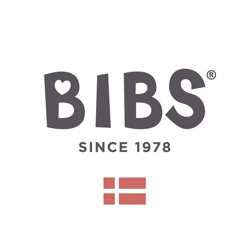 BIBS Pacifiers Colour Collection | Natural Rubber Baby Pacifier | Set of 2 BPA-Free Soothers | Made in Denmark | 6+ Months (Pack of 2) | Coral/Rub...