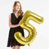40inch Gold Foil 55 Helium Jumbo Digital Number Balloons, 55th Birthday Decoration for Girls or Boys, sweet 55 Birthday Party Supplies...