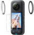 Camera Protective Film with Adhesive Lens Protector Compatible for Insta360 X3 360 Degree Action Camera...