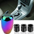Acouto Shift Knob 5 Speed Car 5 Speed Manual Gear Shift Knob Shifter Lever Stick Metal with 3 Adapters 8mm 10mm 12mm(Colorful)...