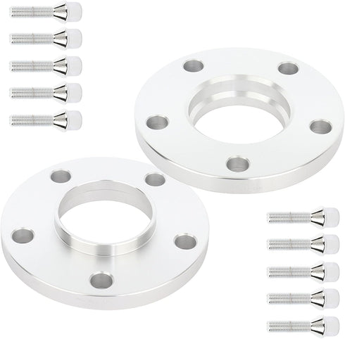 OCPTY 5x120 to 5x120 Wheel Spacers 15mm for 328i 5 Lug Hub Centric Wheel Spacers 72.56mm Compatible With M-Coupe/Roadster with Lug Bolts(12x1.5) f...