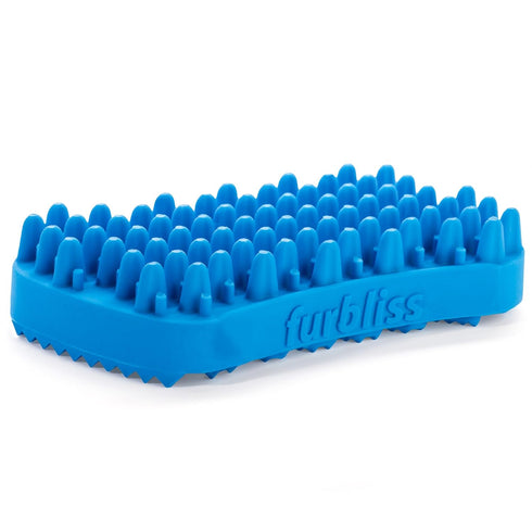 Furbliss Dog Brush for Small Dogs, Cats and Pets with Short Hair, Grooming Bathing Massaging Deshedding Multi-Functional Wet or Dry Silicone Brush...