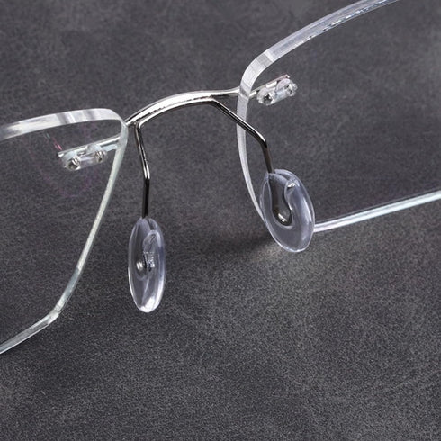 5 Pairs Glasses Nose Pads,BEHLINE Eyeglass Nosepads for Rimless/Frameless Glasses Eyeglasses Frames,Replacement for Eyeglasses Rimless Eyewear Nos...