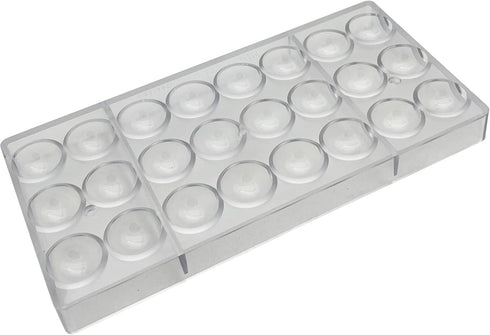 Goldbaking Semi Sphere Chocolate Mould PC Polycarbonate Hemisphere Chocolate Mold (s 1.2inch)...