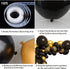 Black and Gold Balloon Garland Kit, 114Pcs Black and Gold Balloons, 4 Size Black Gold Latex Party Balloons for Birthday Decorations, New Years, We...