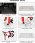 Versatile Alloy Quick Release Fork Mount Bicycle Block Car Rack Carrier Holders Road Bike Rack Front Fork Stand Holder for Car Truck Pickup Bed St...