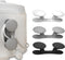 Upgraded Cord Organizer Cord Holder Wrap for Kitchen Small Appliances Keepers Accessories Stick On Cable Wire Management for Air Fryer Mixer Toast...