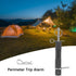 1Pc Perimeter Trip Alarm Black, Early Warning Security System Camping Trip Wire Alarm Device for Camping Hiking and Property Safety...