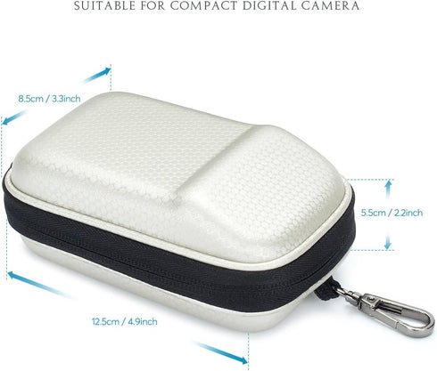 Hard EVA Shock Resistant Compact Digital Camera Case Carrying Protective for Canon PowerShot SX730 HS G9 X Nikon COOLPIX S33 Panasonic LUMIX DC GX...