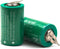 (2-Pack) CR1/2AA-SLF 3V Lithium Battery, Replacement for VARTA CR 1/2 AA Series, with Tabs 2 Pin (10mm +)...