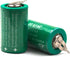 (2-Pack) CR1/2AA-SLF 3V Lithium Battery, Replacement for VARTA CR 1/2 AA Series, with Tabs 2 Pin (10mm +)...
