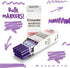 Crayola Washable Markers - Violet Purple (12ct), Kids Broad Line Markers, Bulk Markers for Classrooms & Teachers...