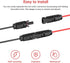 10AWG 6FT Solar to XT60i Cable 2 6 10 25 35 50 75 100FT Solar Connector to XT60i Adapter Cable for Portable Power Station (6FT)...