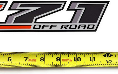 GOLD HOOK Z71 Offroad Truck Decals - 2014-2018 Bedside Stickers (Set of 4)...